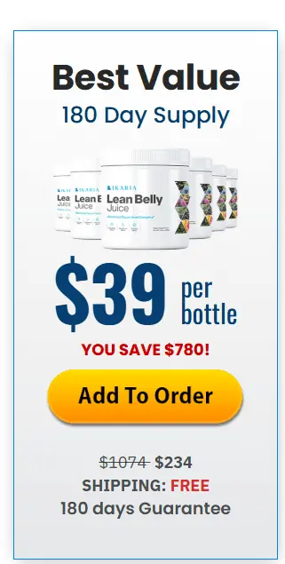 ikaria juice 6 Bottles – official website bundle with free shipping